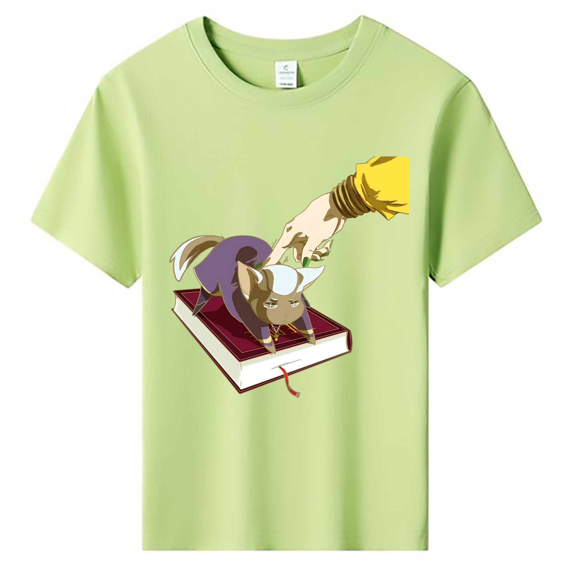 （画像用） ジョジョの奇妙な冒険 JoJo's Bizarre Adventure 綿100％キッズTシャツ（フロントプリント）